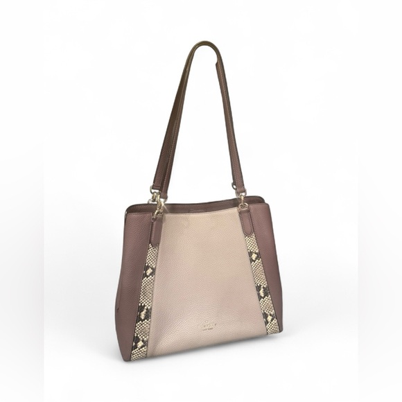 Kate Spade Violet and Taupe Large Shoulder Bag - Picture 7 of 7